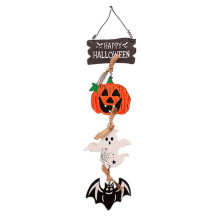 Pendentif décoratif en bois pour Halloween – 29 cm