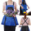 YOBOLK Backpack Gardening Apron with Pockets 1pc 4