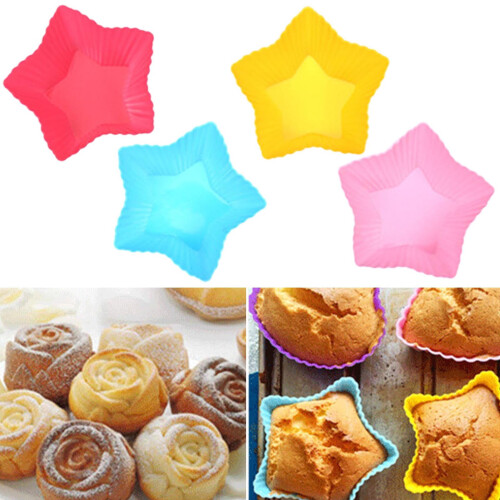 Silikon-Muffinförmchen, 7 cm, 5er-Pack 2