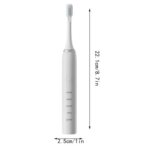 Electric Toothbrush with 5 Cleaning Modes, Soft Bristles, 1