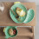 Assiette à dessert en céramique en forme de cactus 5