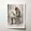 Affiche Star Wars - Dark Vador style vintage 3
