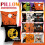 Housse de coussin QISIWOLE Halloween 45 x 45 cm 2