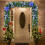 Décoration d'escalier en rotin fleuri de Noël, 270 cm 2
