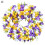 Yoone Elegant Plastic Holiday Wreath Handmade Fine Texture 1