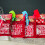 Christmas Oven Mitts with Hanging Loop, Red Heat-Resistant 3