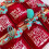 Christmas Oven Mitts with Hanging Loop, Red Heat-Resistant 4