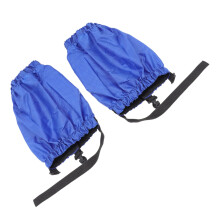 Waterproof Hiking Leg Gaiters with Thermal Insulation for Snowshoeing and Outdoor Activities Blue Adjustable