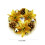 Needle Candlestick Wreath 5.9 in Artificial Leaves Home 3
