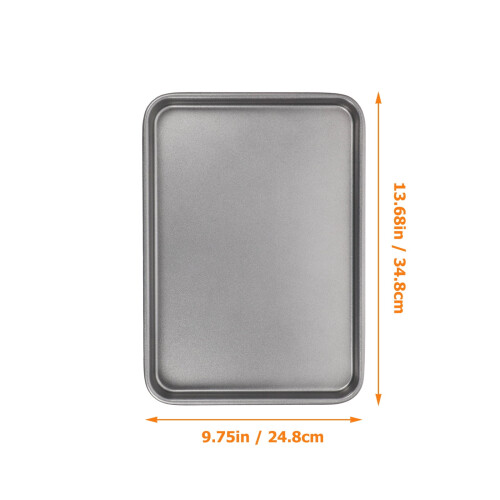 Plat à rôtir réutilisable en acier au carbone (1 pièce) 2