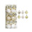 Christmas Balls Gold White 60mm Shatterproof 30PCS 3