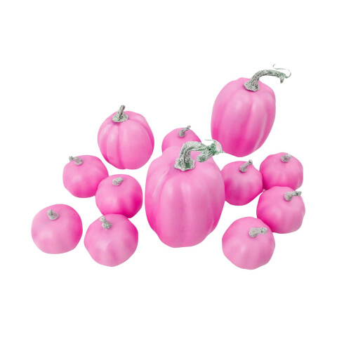 HKUKY Artificial Pumpkins Fall Decor 12 Pcs 1