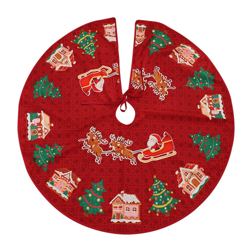 Christmas Tree Skirt Soft Fabric 120 cm 1