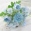 Faux Flower Bouquet Artificial Silk 1 Piece 2