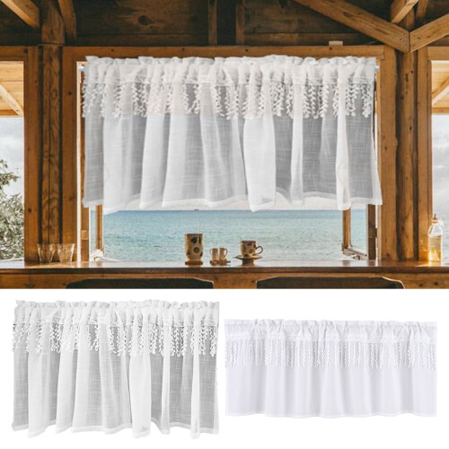 Window Valance Light Filtering Wear-Resistant Grommet 1 1