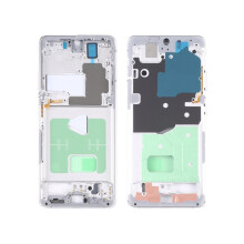 (silver) Cadre central pour Samsung pour Galaxy S21 Ultra 5G