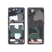 (black) Cadre central pour Samsung pour Galaxy S21 Ultra 5G