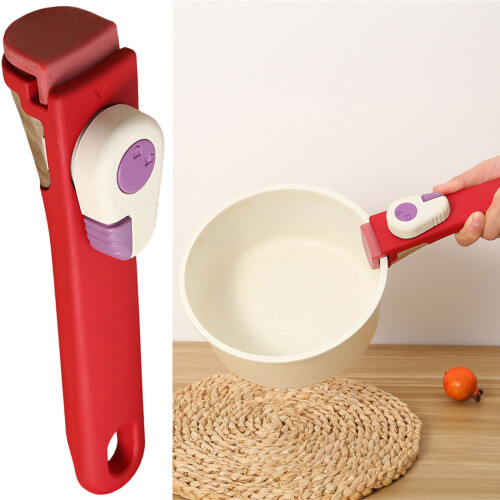 Heat Resistant Cookware Handle Removable For Pans Pots And-Red 2