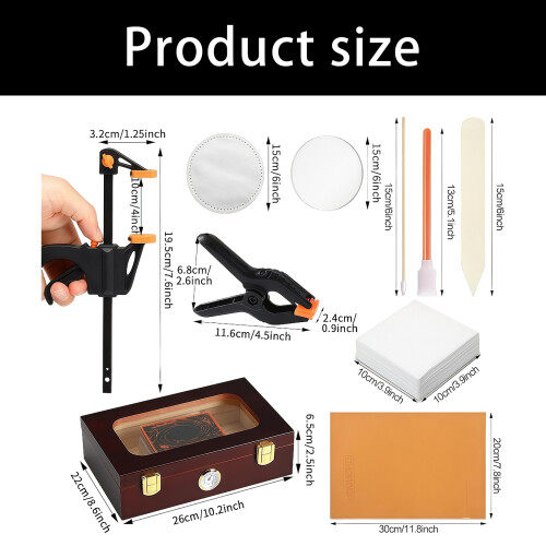 539Pcs Complete Trading Card Care Tool Set Includes Flattening 2