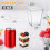 200ml Clear Plastic Dessert Bowls Square Design Ideal For-50pcs 4