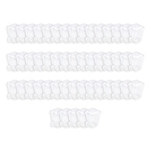 Practical 10pcs Clear Dessert Bowls With headpieces-50pcs