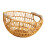 Rustics Wicker Look Fruit Basket With Breathable Designs And 1