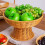 Stylish Elevated Fruit Basket With Handcrafted Appearance-Red 7