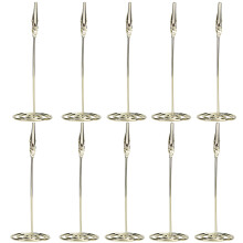 Uitstekende Check Spindle, messingkleurige displaystandaard van koolstofstaal, rubberen dop aan de punt voor de veiligheid, multifunctioneel en