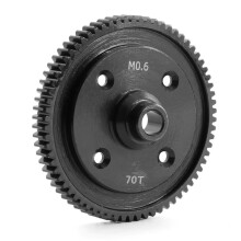 Gear 70T M0.6 Steel DirectFit RC Car Upgrade Parts Durable Replacement Kit for Tamiya XV02