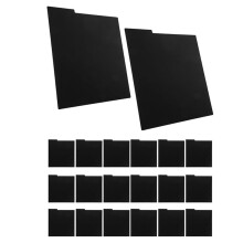 20 Pcs Bookend Dividers for Shelves with Alphabetical Tabs for Classroom and Record Storage