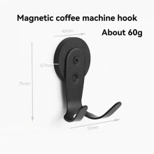 Magnetic Coffee Portafilter Tamper Holder Organizer for  Espresso Accessories 51mm Storage Wall Bracket 1PCS