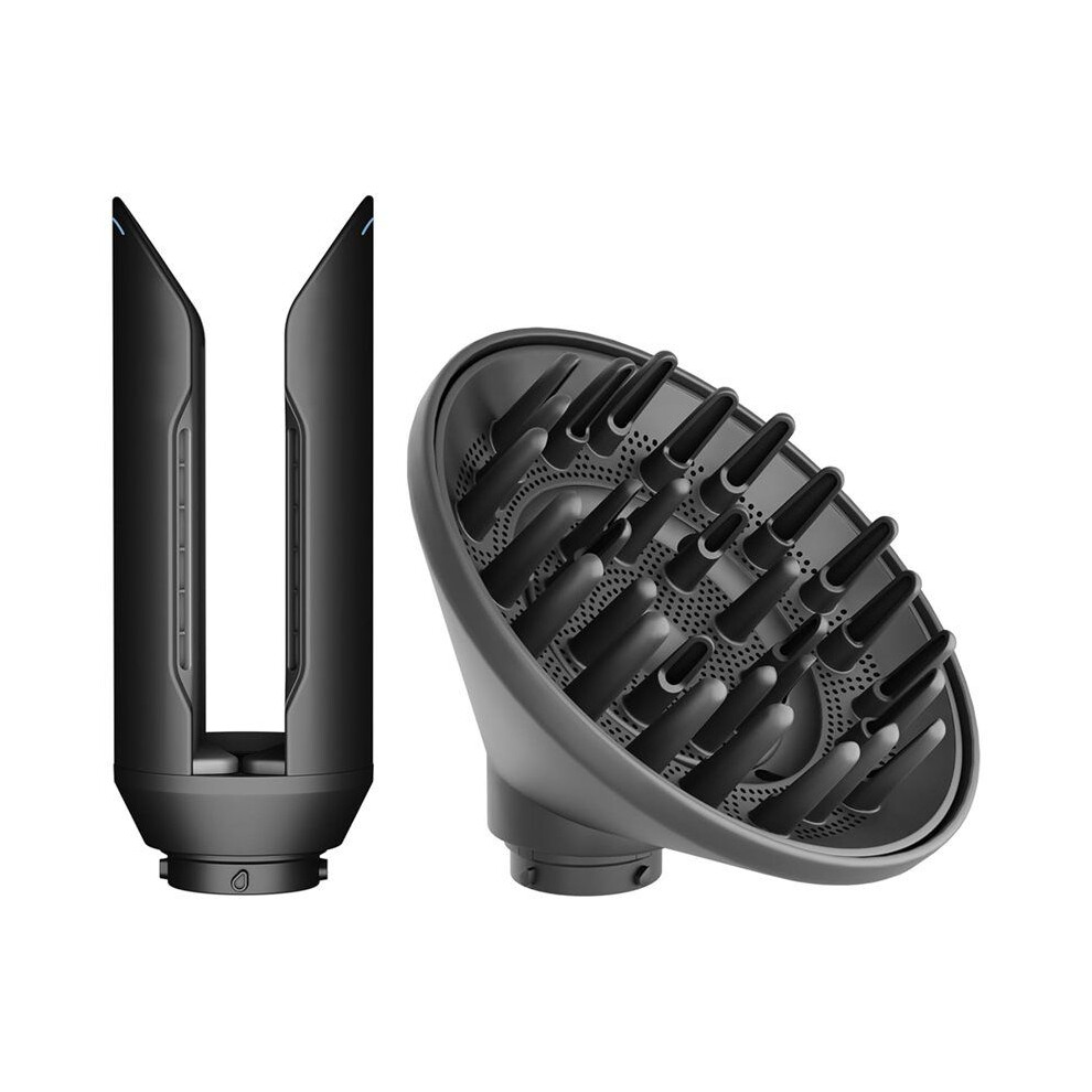 Brecantia Hair Straightener Attachment And Large Diffuser Attachment For Airwrap Hs01 Hs05 Hs08 Accessories