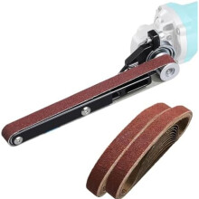 Belt Sander Adapter for Angle Grinder Pipe Tube Bracket, Grinder Bearing Sanding Support for Polishing Rust Removal