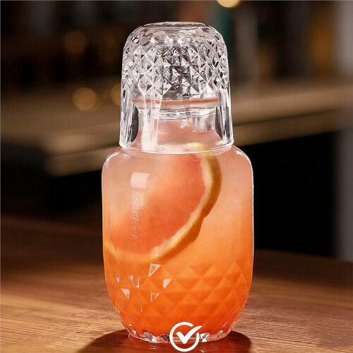 Set Caraffa e Bicchiere da Comodino, Caraffa e Tazza, Set Caraffa e Bicchiere da Comodino per La Notte 2