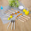 20 Pack Decoupage Tool,Silicone Table Mat,Foam Brushes, Decoupage Brushes,Water Pens,Glue Container Bowl,Spray Bottle 5