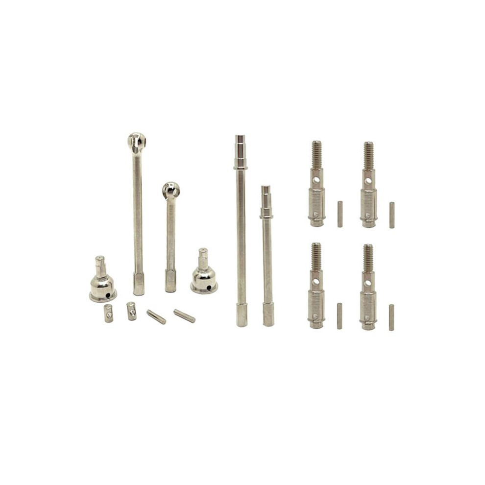 Photos - Parts for Drones & RC models RC Car Upgrade Front Axle and Rear Axle Kit for MJX 1/12 H12Y H12Y+ H12P RC Car Accessories