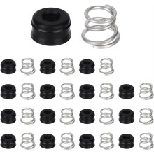 32pcs RP4993 Faucet Repair Kit for Delta, 16 Faucet Repairing Seats and 16 Springs Replacement Stem Parts