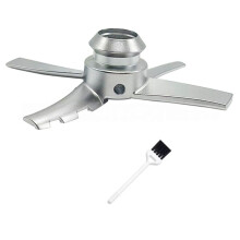 Ice Cream Stainless Steel Replacement Paddle Blade for NC701 CN700 Ice Cream Makers Attachment Blender Blade Assembly
