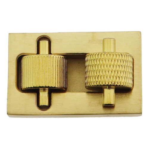 Leather  Coating Tool Colour Applicator Pure Copper Side Oil Box with Roller  DIY Stamping