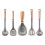 Cuillère/spatule ergonomique en Silicone, manche-Cuillère à riz 2