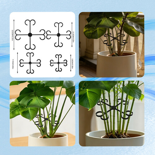 Lot de 4 clips de support à double crochet, supports de-Vert 2