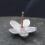 Support de bâton d'encens artistique en forme de fleur,-cuivre 7