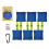 Duftarbeitsbeutel-Set für-blau groß 1