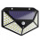 Solcellsvägglampa med PIR-sensor, 7W LED 1