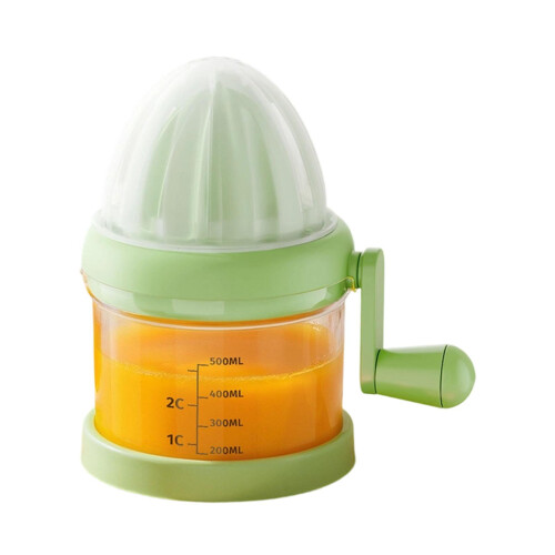 Appareil à jus manuel avec couvercle construit à partir-Vert 1