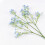 Artificial Blue Gypsophila Bouquet, 52 cm, 3-Piece Set 1