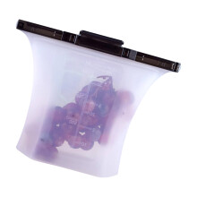 Sacs de stockage en Silicone scellés sous vide efficaces,-Gris 1