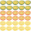 30pcs Artificial Lemon Slices PVC Decorative Props 1