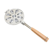 Even Heating 9 Cavity Round Baking Device constructed-Silver