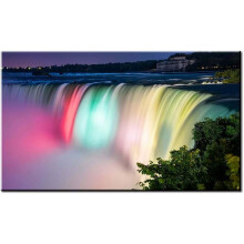 Abstract Niagara Falls Wall Art Canvas Painting